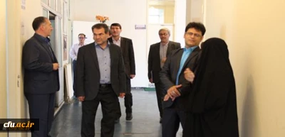 بازدید دکتر کریمی مدیرکل مشاوره، بهداشت و سلامت روان از روند مصاحبه پذیرفته شدگان دانشگاه فرهنگیان  در استان آذربایجان شرقی