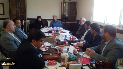 جلسه تدوین «شیوه نامه جدید وصول هزینه های شبانه روزی در سال تحصیلی 1397-1396» برگزار شد