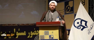 حجت الاسلام و المسلمین عابدی در مراسم اختتامیه بیست و هفتمین جشنواره فرهنگی اجتماعی دانشگاه:

دانشجو معلمان برگزیدگان و یاران فرهنگی دانشگاه فرهنگیان، مخاطب فرهنگی، روح انسان است