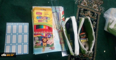 آتش به اختیار فرهنگی دانشجو معلمان مرکز شهید بهشتی تهران:

تهیه لوازم التحریر دانش آموزان و اهدا به خانواده های بی بضاعت محله خزانه تهران