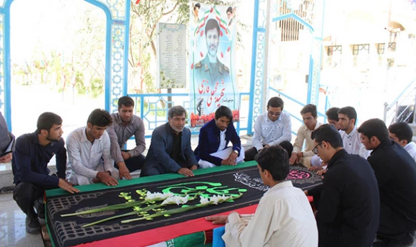 تجدید میثاق کارکنان، اساتید و دانشجویان دانشگاه فرهنگیان استان سیستان وبلوچستان با آرمان های شهدا 4