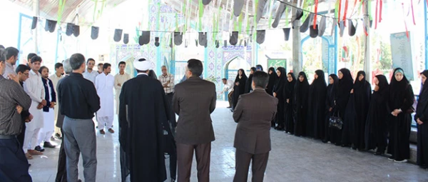 تجدید میثاق کارکنان، اساتید و دانشجویان دانشگاه فرهنگیان استان سیستان وبلوچستان با آرمان های شهدا 5