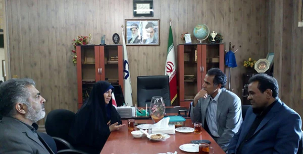 بازدید معاون دانشجویی دانشگاه از مرکز شهید بهشتی تهران 3