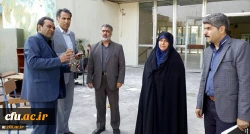 بازدید معاون دانشجویی دانشگاه از مرکز شهید بهشتی تهران 2