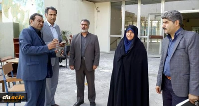 بازدید دکتر علی نژاد از مرکز شهید بهشتی تهران