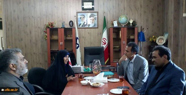 بازدید معاون دانشجویی دانشگاه از مرکز شهید بهشتی تهران 3