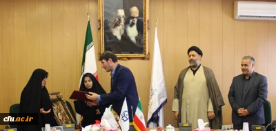 آیین تکریم و معارفه معاونت آموزش، فرهنگی و پژوهشی پردیس فاطمه الزهرا(س) تبریز