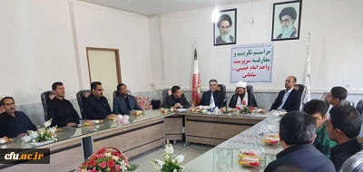 جلسه ی تودیع و معارفه سرپرست مرکز امام خمینی(ره) سلماس