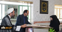 آیین تکریم و معارفه معاونان پردیس فاطمه الزهرا(س) یزد برگزار شد 4