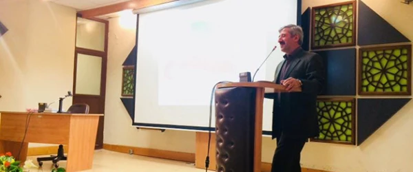 با حضور دکتر کیانی در حال برگزاری است:

همایش تخصصی کارشناسان معاونت نظارت،ارزیابی و تضمین کیفیت 4