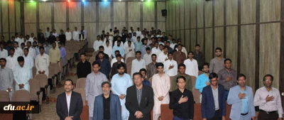 برگزاری مراسم توجیهی ومعرفی کانون ها وانجمن ها وتشکل های دانشجویی  پردیس های سیستان وبلوچستان