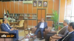 بازدید مدیر کل برنامه ریزی، خدمات و رفاه دانشجویی از پردیس های استان ایلام
 2