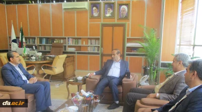 بازدید مدیر کل برنامه ریزی، خدمات و رفاه دانشجویی از پردیس های استان ایلام