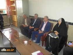 بازدید مدیر کل برنامه ریزی، خدمات و رفاه دانشجویی از پردیس های استان ایلام
 3