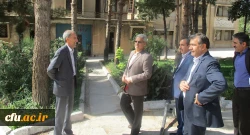 بازدید مدیر کل برنامه ریزی، خدمات و رفاه دانشجویی از پردیس های استان ایلام
 5