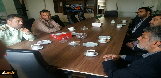 دیدار با معاونت امنیت عمومی نیروی انتظامی تهران 1