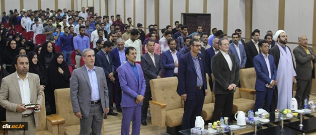 با حضور سرپرست دانشگاه فرهنگیان برگزار شد:

آیین آغاز سال تحصیلی دانشگاه فرهنگیان هرمزگان 5