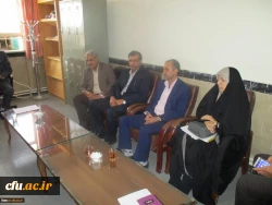 بازدید مدیر کل برنامه ریزی، خدمات و رفاه دانشجویی دانشگاه فرهنگیان از پردیس های ایلام 2