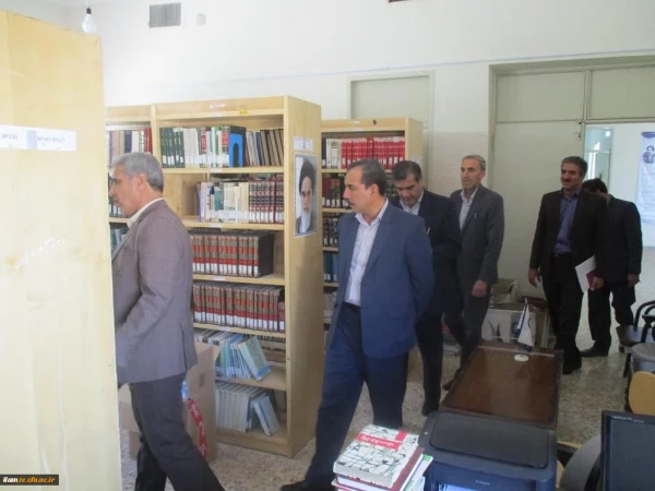 بازدید مدیر کل برنامه ریزی، خدمات و رفاه دانشجویی دانشگاه فرهنگیان از پردیس های ایلام 4