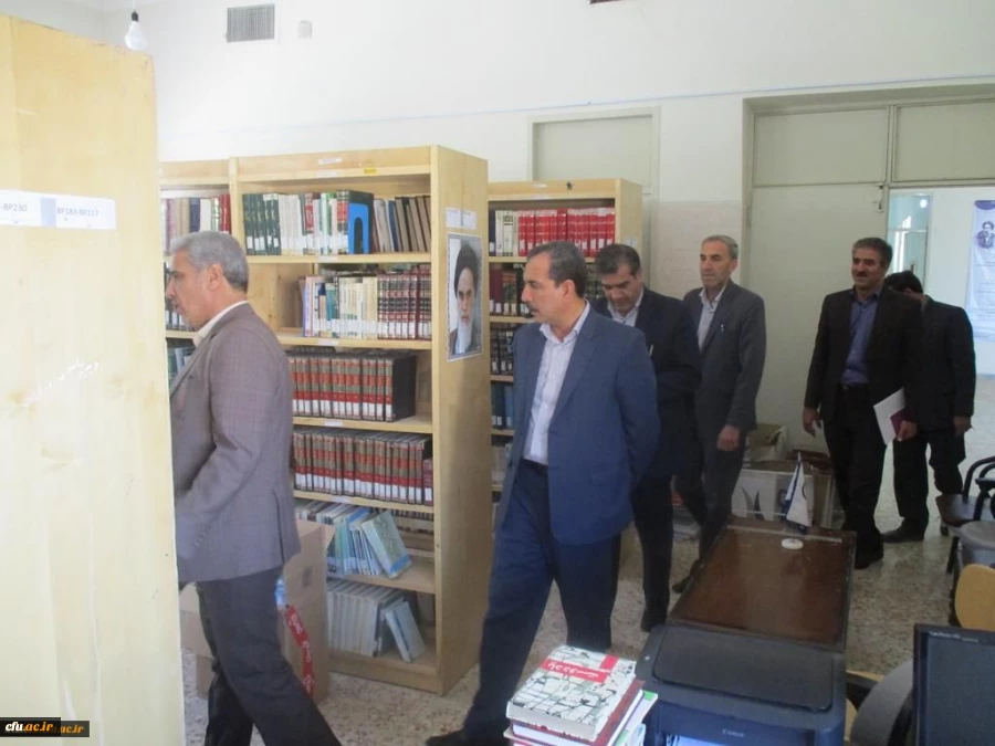 بازدید مدیر کل برنامه ریزی، خدمات و رفاه دانشجویی دانشگاه فرهنگیان از پردیس های ایلام 4
