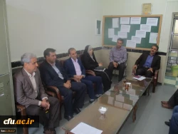 بازدید مدیر کل برنامه ریزی، خدمات و رفاه دانشجویی دانشگاه فرهنگیان از پردیس های ایلام 14