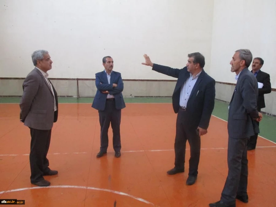 بازدید مدیر کل برنامه ریزی، خدمات و رفاه دانشجویی دانشگاه فرهنگیان از پردیس های ایلام 8