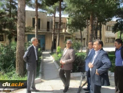 بازدید مدیر کل برنامه ریزی، خدمات و رفاه دانشجویی دانشگاه فرهنگیان از پردیس های ایلام 9