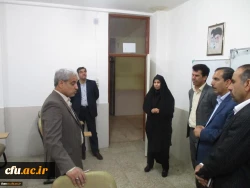 بازدید مدیر کل برنامه ریزی، خدمات و رفاه دانشجویی دانشگاه فرهنگیان از پردیس های ایلام 12