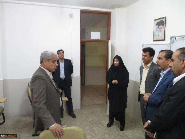 بازدید مدیر کل برنامه ریزی، خدمات و رفاه دانشجویی دانشگاه فرهنگیان از پردیس های ایلام 12