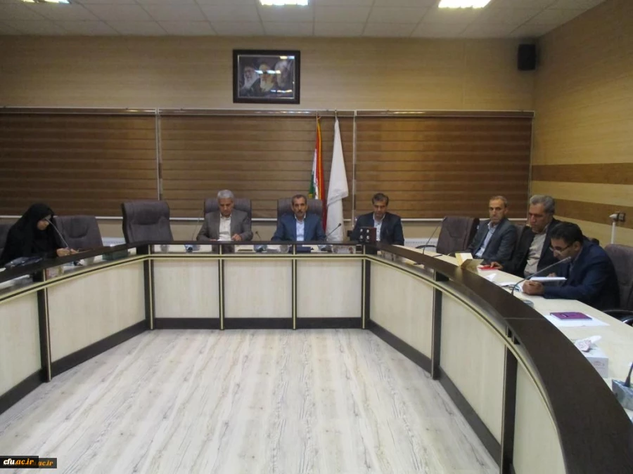 حضور آقای آقاخانی، مدیر کل برنامه ریزی، خدمات و رفاه دانشجویی، در جمع کارکنان دانشگاه فرهنگیان ایلام؛ 2