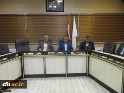 حضور آقای آقاخانی، مدیر کل برنامه ریزی، خدمات و رفاه دانشجویی، در جمع کارکنان دانشگاه فرهنگیان ایلام؛ 4