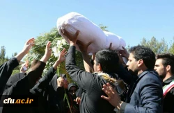 باحضور مسئولان استانی و دانشگاه فرهنگیان کرمان برگزار شد:

تشییع و تدفین پیکر پاک و مطهر شهیدان گمنام در دانشگاه فرهنگیان کرمان 4