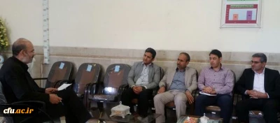 پیگیری تفاهم نامه همکاری فی مابین معاونت تربیت بدنی و سلامت اداره کل  آموزش وپرورش  و دانشگاه فرهنگیان سیستان و بلوچستان