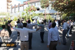 به مناسبت هفته تربیت بدنی صورت پذیرفت:

آغاز ورزش صبحگاهی در سازمان مرکزی دانشگاه فرهنگیان
 3