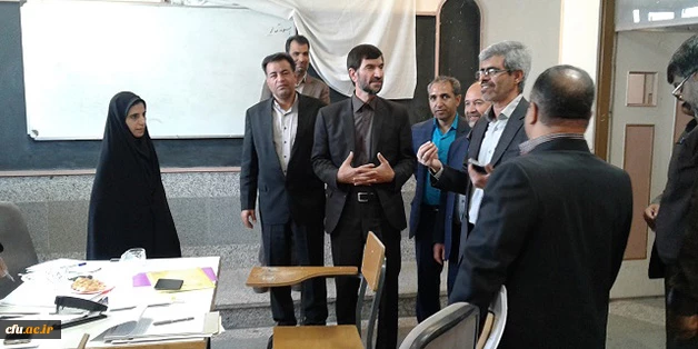 بازدید رئیس گروه آموزش های بلند مدت وزارت آموزش وپرورش ازرونده مصاحبه دانشگاه فرهنگیان سیستان وبلوچستان
 
 2