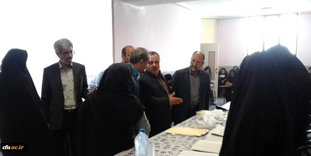 بازدید رئیس گروه آموزش های بلند مدت وزارت آموزش وپرورش ازرونده مصاحبه دانشگاه فرهنگیان سیستان وبلوچستان
 
 5