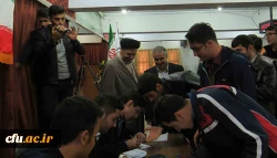 با حضور پر شور دانشجو معلمان برگزار شد:

انتخابات شورای مرکزی انجمن اسلامی دانشجو معلمان 
 6