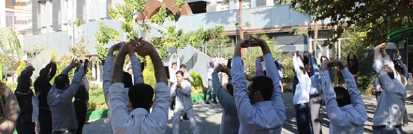 برگزاری ورزش صبحگاهی به مناسبت گرامیداشت هفته تربیت بدنی در سازمان مرکزی دانشگاه فرهنگیان 4