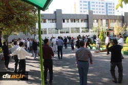 برگزاری ورزش صبحگاهی به مناسبت گرامیداشت هفته تربیت بدنی