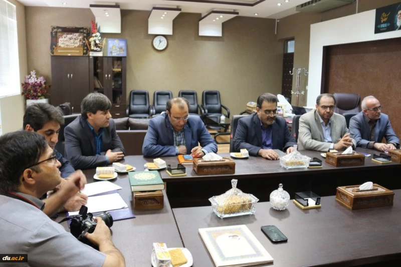 در راستای همکاری های آموزشی، پژوهشی و فرهنگی میان دانشگاه های استان :

امضای تفاهم نامه فیمابین دانشگاه آزاد اسلامی واحد یزد و دانشگاه فرهنگیان یزد
 2