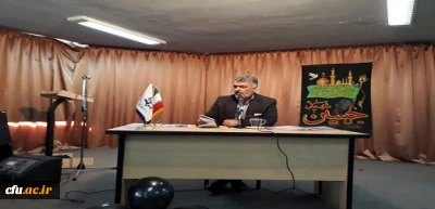 برگزاری نشست صمیمی سرپرست دفتر مرکزی حراست با دانشجویان جدیدالورود پردیس امیرکبیر استان البرز