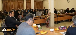 جلسه صمیمی مدیریت امور پردیس های استان قزوین با اساتید  دانشگاه 4