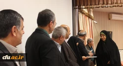 احکام تبدیل وضعیت اولین گروه مدرسان دانشگاه فرهنگیان به اعضای هیئت علمی اهدا شد 11