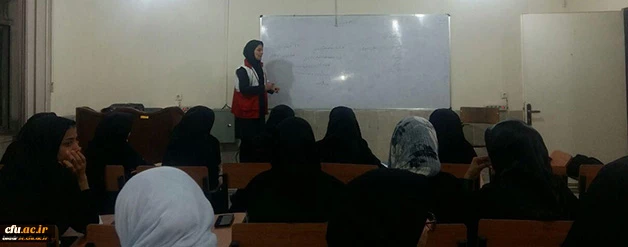 کانون هلال احمر پردیس بنت الهدی صدر قزوین برگزار می کند :

 کلاس های امداد و کمک های اولیه ویژه دانشجو معلمان
 
 3