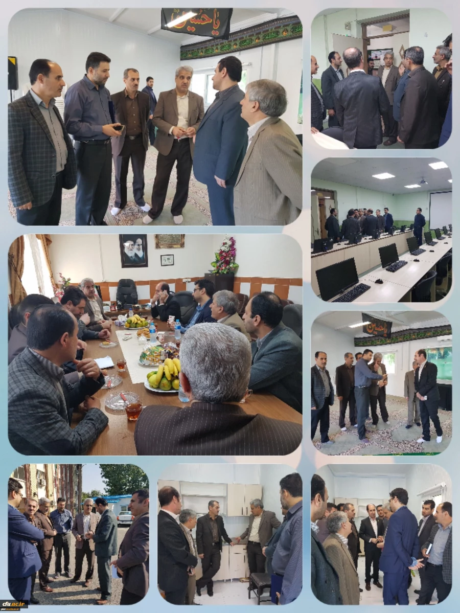 بازیدید مدیر کل برنامه ریزی، خدمات و رفاه دانشجویی از پردیس امام علی (ع) استان گیلان