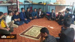 نشست صمیمانه با دانشجویان در خوابگاه