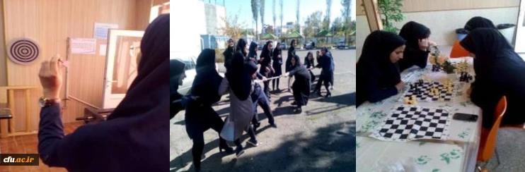 برگزاری مسابقات ورزشی به مناسبت هفته تربیت بدنی در پردیس های استان اردبیل