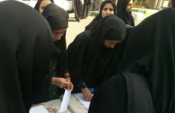 انتخابات انجمن علمی تربیت بدنی درپردیس نسیبه برگزار شد 2