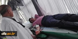 اهداء خون کارکنان و دانشجو معلمان دانشگاه فرهنگیان سیستان و بلوچستان 
 3