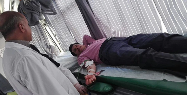 اهداء خون کارکنان و دانشجو معلمان دانشگاه فرهنگیان سیستان و بلوچستان 
 3